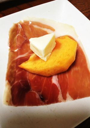 生ハムとチーズと柿のおつまみ☆-レシピのメイン写真