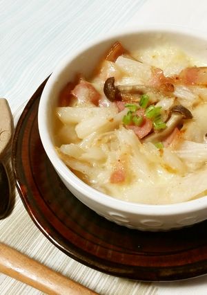 長芋ベーコンココットカマン　ゆず胡椒風味-レシピのメイン写真