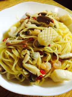 アヒージョ風☆パスタ-レシピのメイン写真