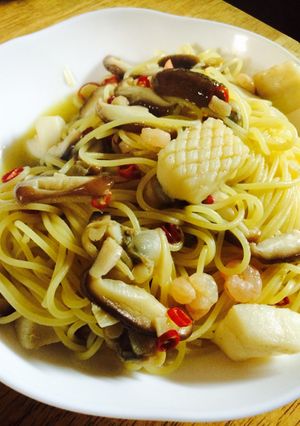 アヒージョ風☆パスタ-レシピのメイン写真