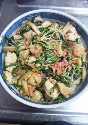 ２月１７日晩飯【鶏丼】-レシピのメイン写真