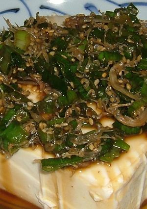 ねぎじゃこ冷奴-レシピのメイン写真