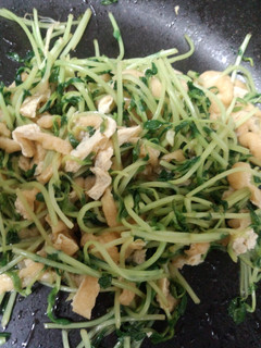 超簡単♪豆苗と油揚げのポン酢和え-レシピのメイン写真