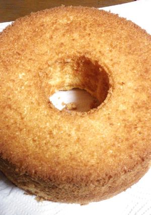 はちみつレモンシフォンケーキ-レシピのメイン写真
