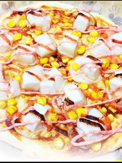明太と餅のピザ ポケット風-レシピのメイン写真