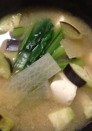 野菜嫌いさんのお味噌汁♡-レシピのメイン写真