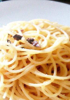 バター&レモンのアンチョビパスタ♪-レシピのメイン写真