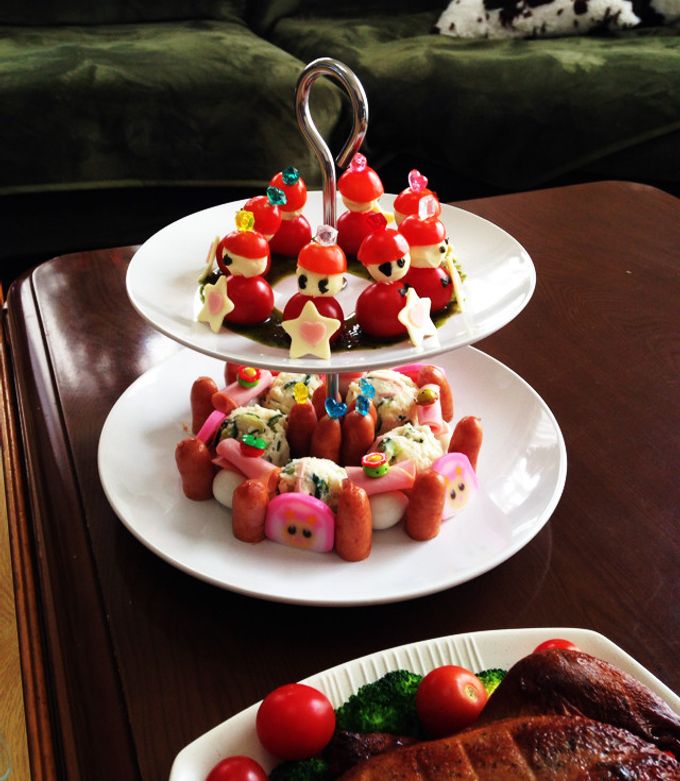 クリスマスプレート by ペタ子ママ 【クックパッド】 簡単おいしい