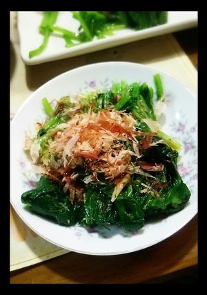 あっという間にほうれん草のお浸しよん♪-レシピのメイン写真