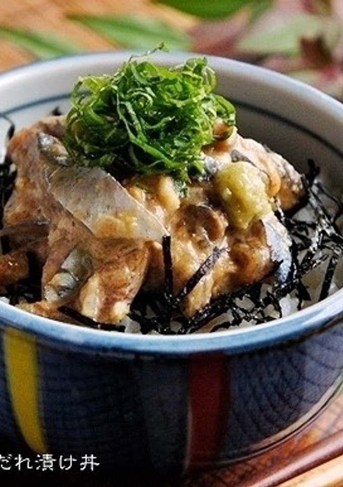 美味～♪ 秋刀魚のごまだれ漬け丼-レシピのメイン写真