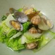 アサリと白菜の酒蒸し