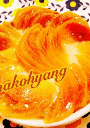 簡単☆柿のメープルタルト風sweets-レシピのメイン写真