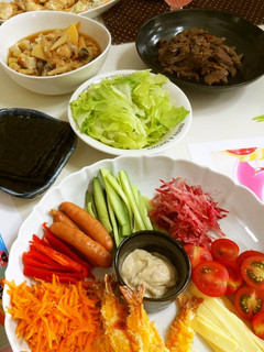 お好み手巻き寿司♪パーティ-レシピのメイン写真