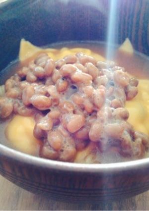 納豆チェダーチーズみそラーメン-レシピのメイン写真