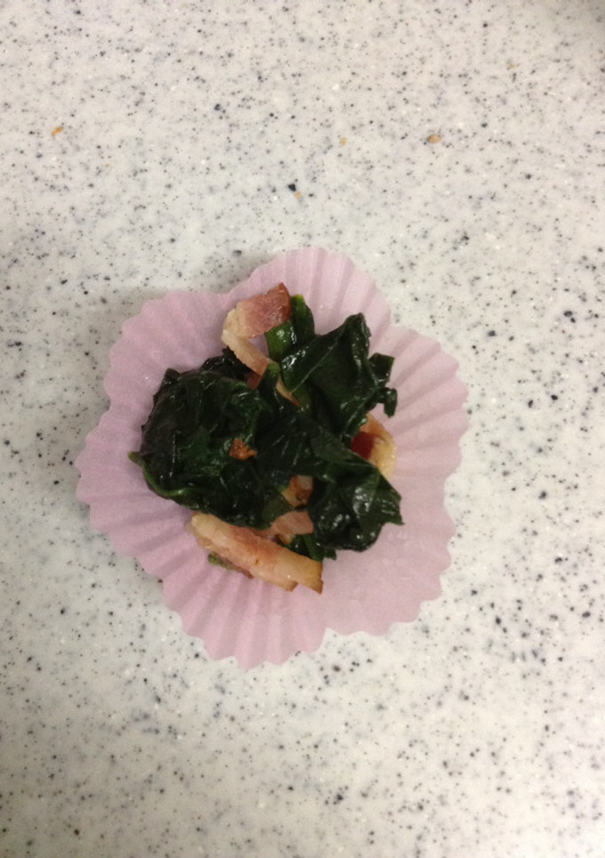 【うちのお弁当】ほうれん草の炒め物-レシピのメイン写真