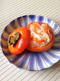 塩レモンdeほんのり甘い柿なます☆-レシピのメイン写真