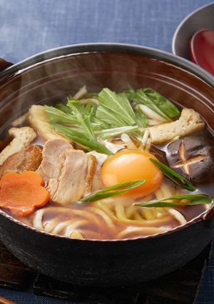 味噌煮込みうどん 糖質制限 ダイエット-レシピのメイン写真