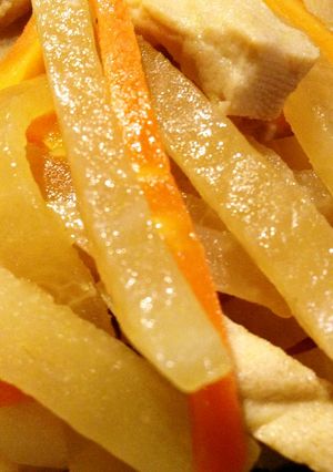 大根とにんじんのひきな炒り-レシピのメイン写真