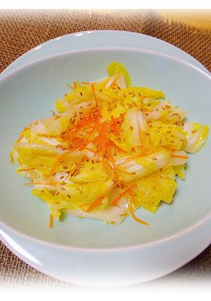 金ごまいりごまで辣白菜（ラーパーツァイ）-レシピのメイン写真