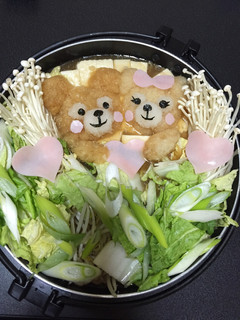 ダッフィー 大根おろしアート鍋-レシピのメイン写真