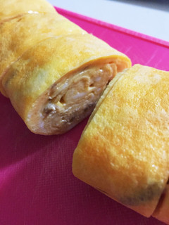 冷凍保存!なめたけ卵焼き自然解凍弁当-レシピのメイン写真