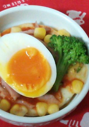 とろ〜り半熟タマゴのココットカマン-レシピのメイン写真