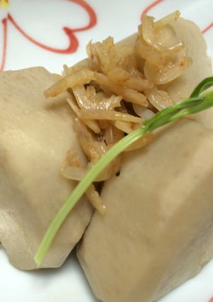 料理人レシピ海老芋とあみえび煮-レシピのメイン写真