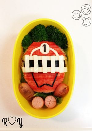 キャラ弁♡トッキュージャー-レシピのメイン写真