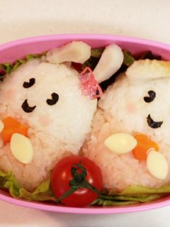 キャラ弁♡うさぎチャン-レシピのメイン写真