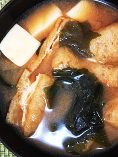 【基本】豆腐とわかめのお味噌汁、簡単5分-レシピのメイン写真