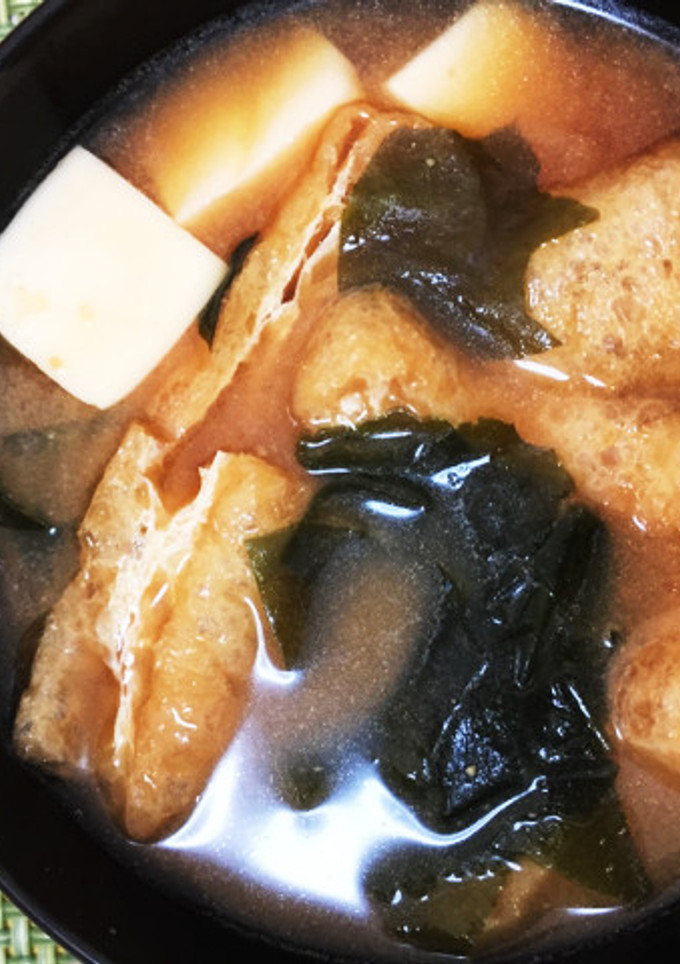 【基本】豆腐とわかめのお味噌汁、簡単5分-レシピのメイン写真