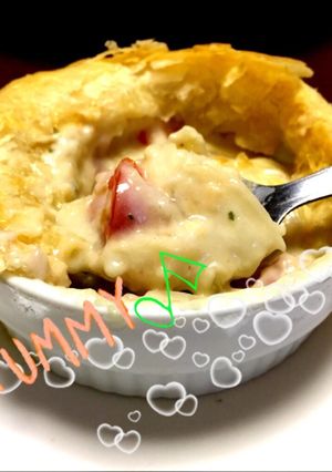 ポットパイ風ココットカマン♪*ﾟ-レシピのメイン写真