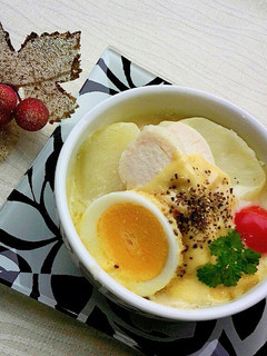 蒸し鶏のおもてなしココットカマン!-レシピのメイン写真
