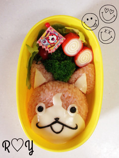 キャラ弁♡妖怪ウォッチ ジバニャン-レシピのメイン写真