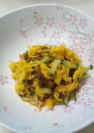 菊のもずくあえ-レシピのメイン写真