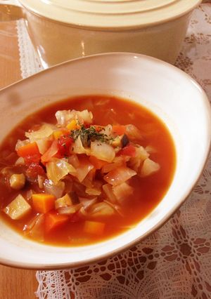 ダイエットに♡野菜たっぷりスープ-レシピのメイン写真