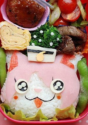 セーラーニャン＊妖怪ウォッチ＊キャラ弁-レシピのメイン写真
