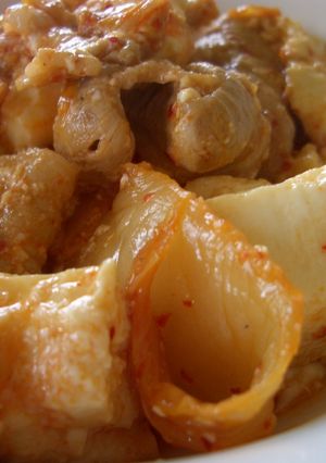 私のダイエットメニュー★豚キムチ豆腐-レシピのメイン写真