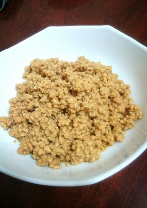材料３つ★超簡単鶏そぼろ-レシピのメイン写真