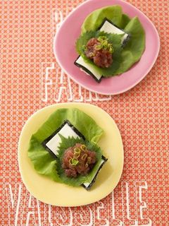 チーとろ手巻き-レシピのメイン写真