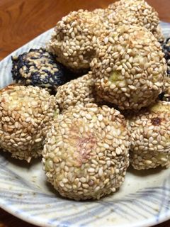 〜簡単おやつ〜 さつまいも団子-レシピのメイン写真