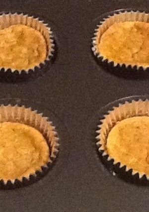 ピーナッツバターとバナナのカップケーキ-レシピのメイン写真