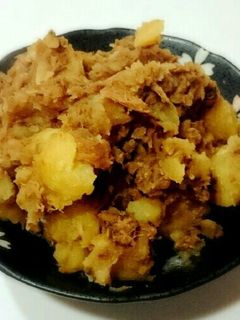 じゃがいもとまぐろフレークの煮物-レシピのメイン写真