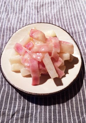 長芋とベーコンのチーズ焼き-レシピのメイン写真