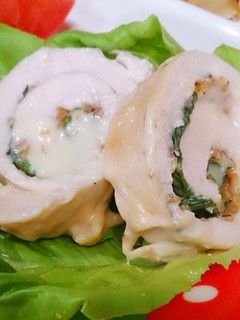 ささみのゴマチーズ巻クリーミーマヨソース-レシピのメイン写真