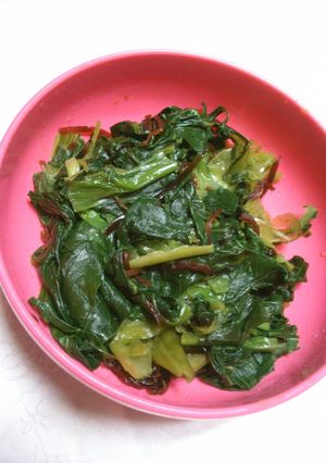 青菜しょうが昆布和え-レシピのメイン写真