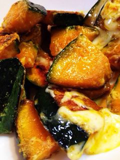 我が家の『かぼちゃのチーズ炒め♪』-レシピのメイン写真