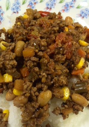 マイルド☆トマトたっぷり豆ドライカレー-レシピのメイン写真
