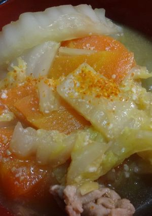 プラス酒粕でポカポカ味噌汁-レシピのメイン写真
