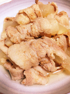 豚バラと冬瓜の煮物-レシピのメイン写真